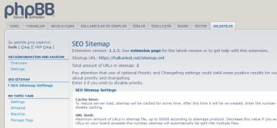 PhpBB SEO Sitemap.xml dosyası FTP'de görünmüyor farklı kaydet deyip public_html içine atsam iyi mi olur?